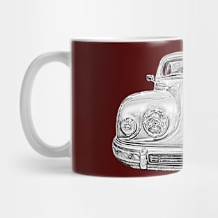 Bristol 403 1950s British classic car Mug